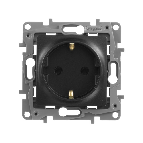 Розетка 2К+З  АНТР ETIKA