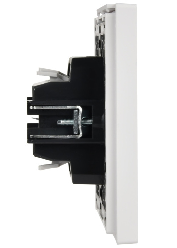 FORTE&PIANO Выключатель 1-клавишный самовозвратный 10А FP210 белый IEK