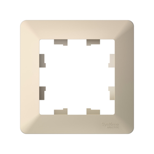 ATLASDESIGN AIR 1-п РАМКА, БЕЖЕВЫЙ/дымч. белый