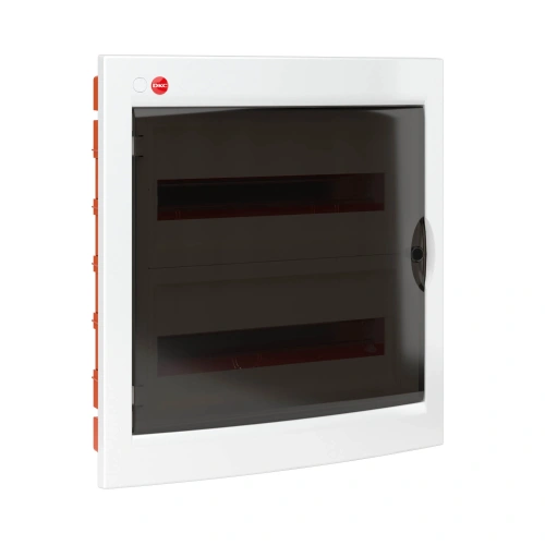 81936 Щиток встраив.с двер.36мод.,IP41,бел., с клем.блок.2х87512 и замком