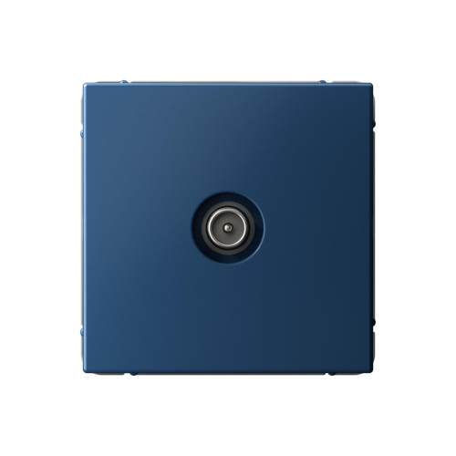 TV РОЗЕТКА оконечная 1DB, мех-м, АКВАМАРИН