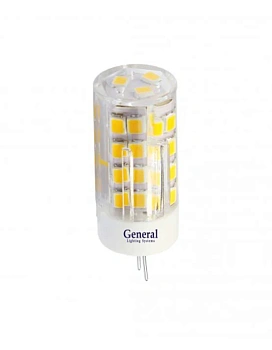 Лампа капсульная светодиодная 5W-Р 2700К G4 GENERAL