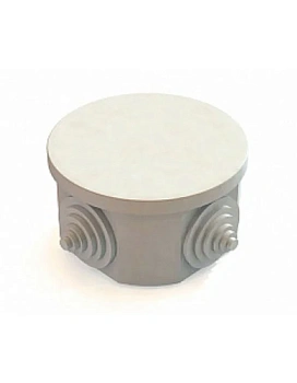Коробка расп. д/откр.пр. d75х40 GЕ41237 IP44 серая 4ввода Greenel