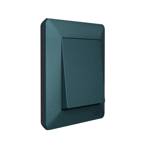 ATLASDESIGN AIR 1-п РАМКА, ИЗУМРУД/дымч. черный