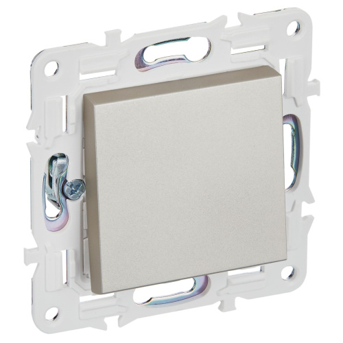 SKANDY Выключатель 1-клавишный 10А SK-V01Sh шампань IEK