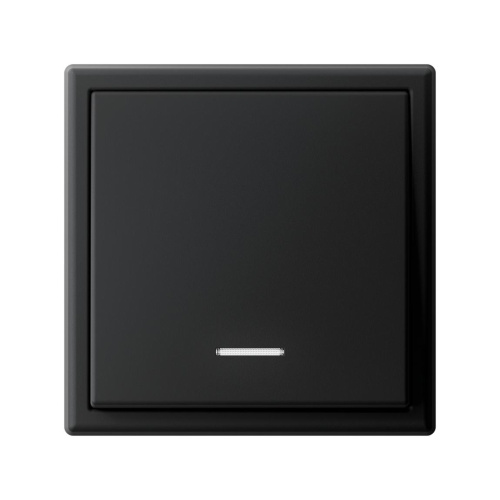 1-кл. ВЫКЛЮЧАТЕЛЬ с подсветкой, сх.1а, 10АХ, мех-м, КАРБОН