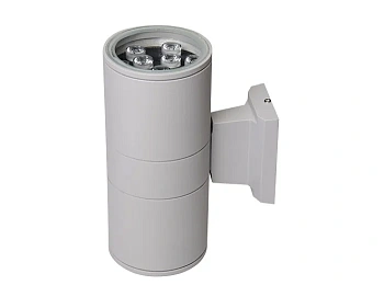 Светильник светодиодный ДБУ PWL-245110/24D 2x9Вт 6500К IP65 серый 2857941 Jazzway
