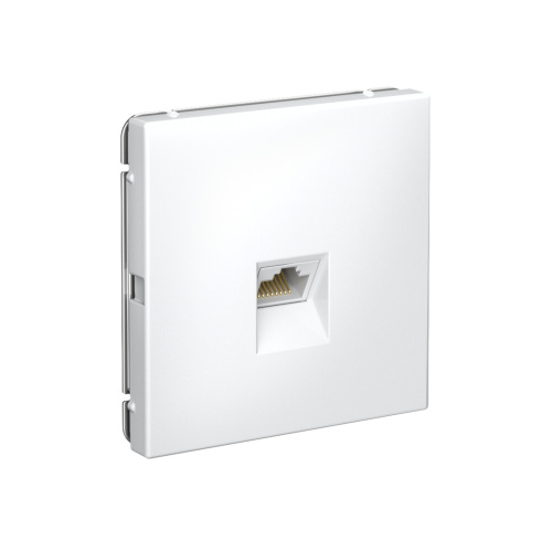 ARTGALLERY РОЗЕТКА компьютерная RJ45, кат. 5е, механизм, БЕЛЫЙ