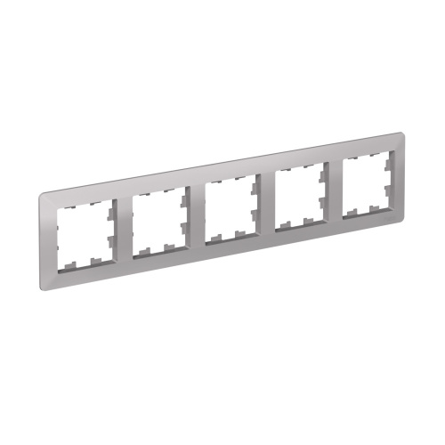 ATLASDESIGN AIR 5-п РАМКА, АЛЮМ/дымч. черный