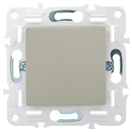 SKANDY Выключатель 1-клавишный 10А SK-V01B бежевый IEK