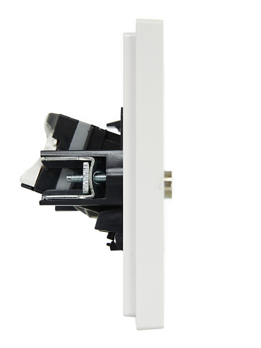 FORTE&PIANO Роз. двойная TV+RJ45 кат.5E FP236 бел. IEK