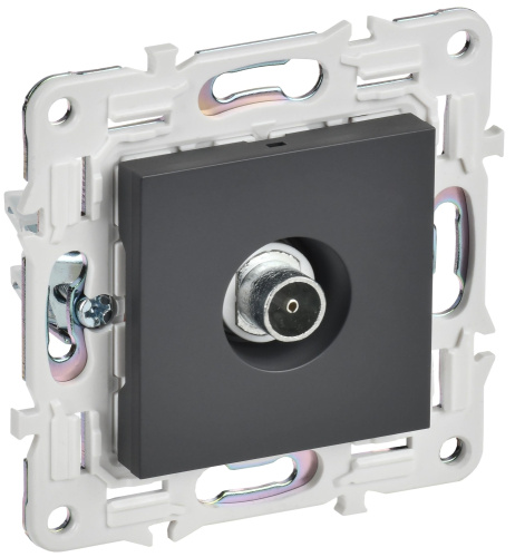 SKANDY Розетка TV оконечная SK-A12T титан IEK