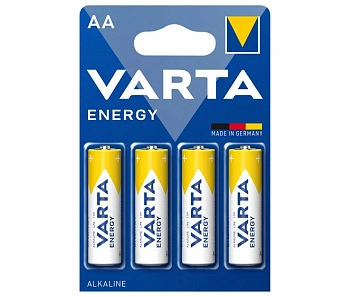 Алкалиновая батарейка типа АА VARTA  [LR6] упак 4шт