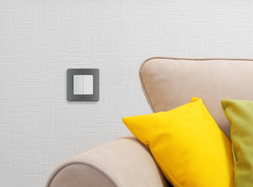 Выкл 2кл БЕЛ INSPIRIA