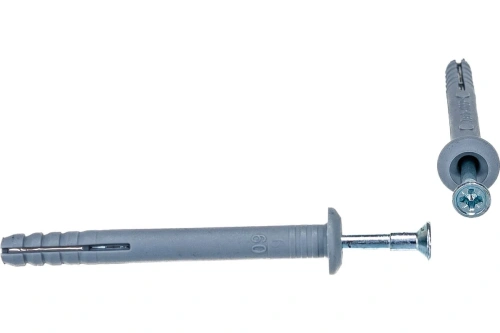 137Е-06-60 Дюбель-гвоздь, полипропилен, гриб 6х60 (30шт.) /8/