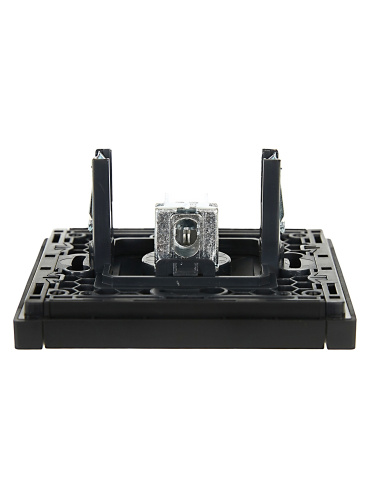 FORTE&PIANO Роз. TV оконечная FP128 чер. IEK