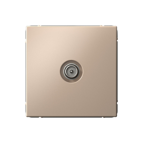 TV РОЗЕТКА оконечная 1DB, мех-м, ПЕСОЧНЫЙ