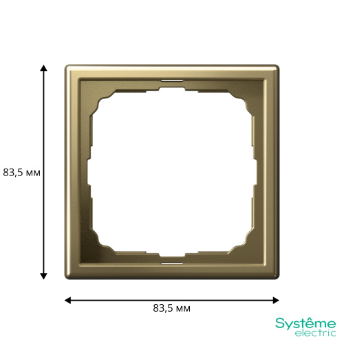 1-постовая РАМКА, ЗОЛОТО