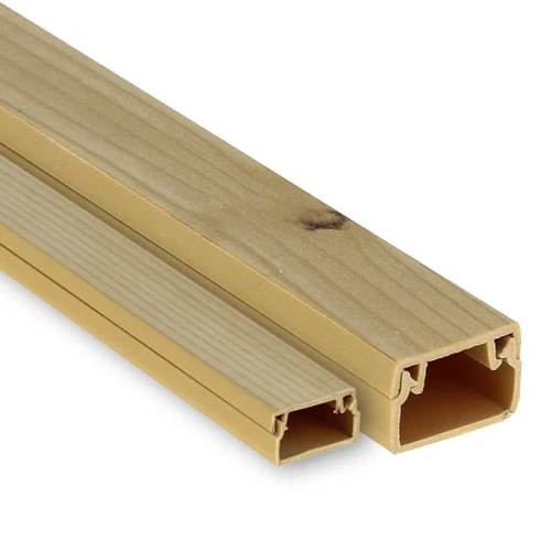 Канал кабельный (25х16) (40 м) светлое дерево EKF-Plast