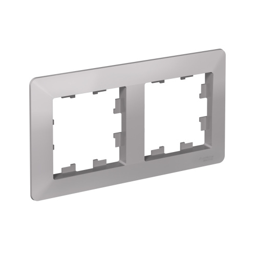 ATLASDESIGN AIR 2-п РАМКА, АЛЮМ/дымч. черный