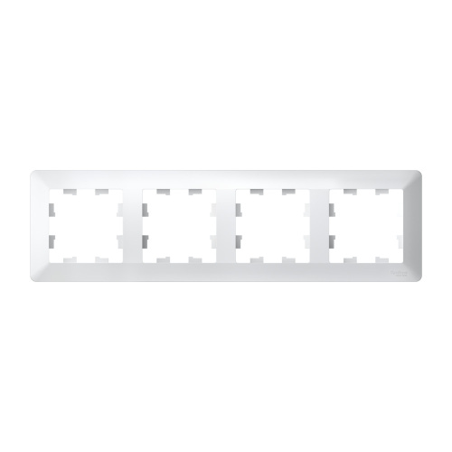 ATLASDESIGN AIR 4-п РАМКА, БЕЛЫЙ/дымч. белый