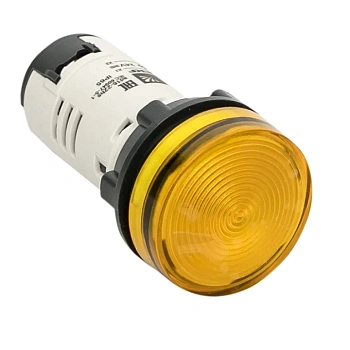 Лампа матрица светодиодная AD16-22HS желтая 24В AC/DC IP65 EKF PROxima