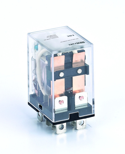 Промежуточное реле 2 конт. с LED инд. 10А 220В DC ПР-102