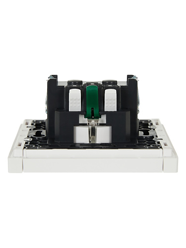 FORTE&PIANO Роз. с з/к без з/ш б/к 16А FP214 бел. IEK