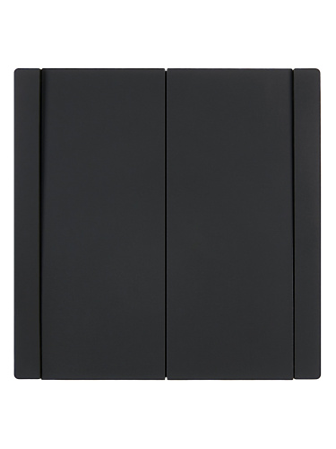 FORTE&PIANO Выключ. 2-кл. прох. 10А FP107 чер. IEK