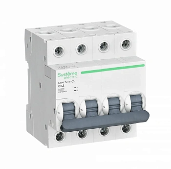 Автомат.выкл. С63А 4P 4.5kA 400В Systeme Electric