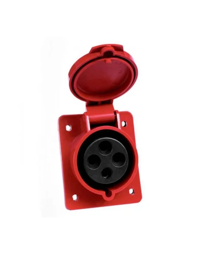 Розетка стационарная внутренняя 414 3Р+РЕ 16А 380В IP44 EKF PROxima