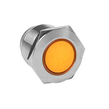 Лампа желтая сигнальная S-Pro67 19 мм 230В