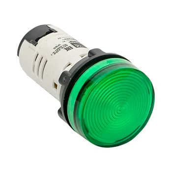 Лампа матрица светодиодная AD16-22HS зелёная 220В AC  IP65 EKF PROxima