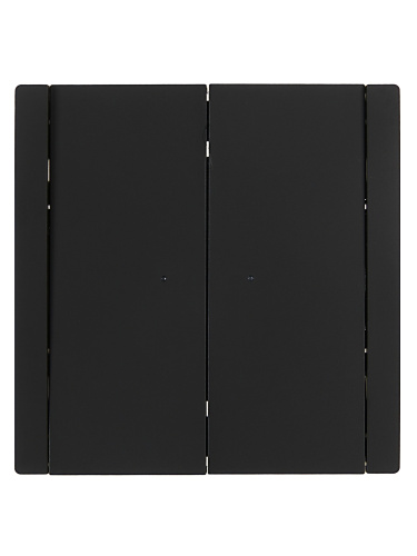 FORTE&PIANO Выключ. 2-кл. с инд. 10А FP106 чер. IEK