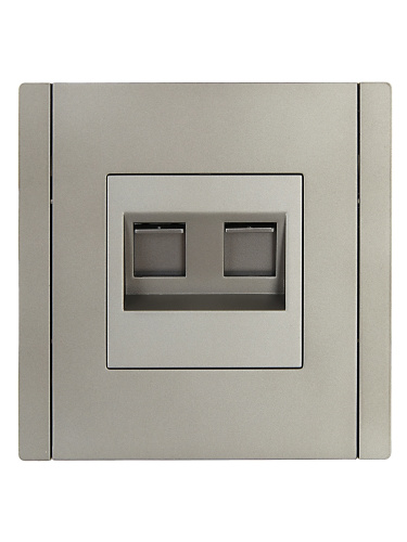 FORTE&PIANO Роз. комп. 2-ая RJ45 кат.5E FP533 ст. IEK