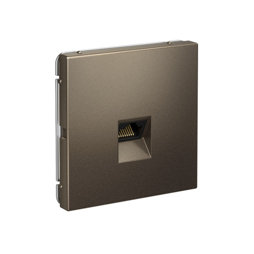 ARTGALLERY РОЗЕТКА компьютерная RJ45, кат. 5е, механизм, МОККО