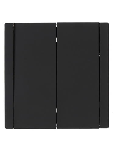 FORTE&PIANO Выключ. 2-кл. 10А FP105 чер. IEK