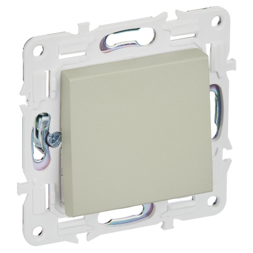 SKANDY Выключатель 1-клавишный перекрестный 10А SK-V03B бежевый IEK