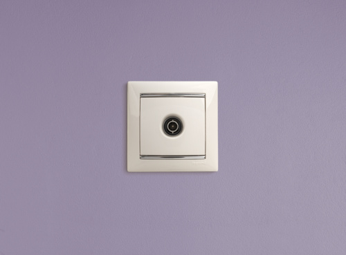 Розетка TV 1.5dB звезда БЕЛ VLN