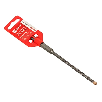 Бур  6х160 по бетону SDS-plus  (4 резца) (4S спираль) EKF Expert