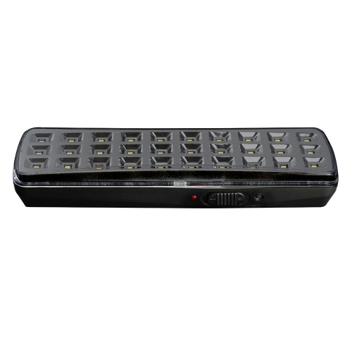 Светильник аккумуляторный, 30LED DC, черный, EL115  FERON аварийник