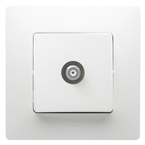 Розетка TV Звезда БЕЛ ETIKA