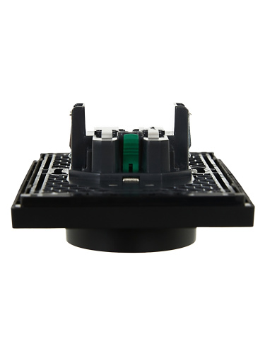 FORTE&PIANO Роз. 2-я с з/к без з/ш б/к 16А FP124 чер. IEK