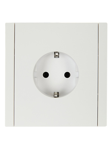 FORTE&PIANO Роз. с з/к без з/ш б/к 16А FP214 бел. IEK