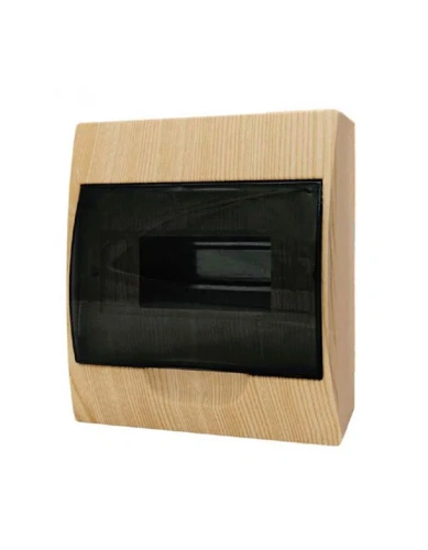 Щит распределительный навесной ЩРН-П- 8 светлое дерево IP41 EKF PROxima