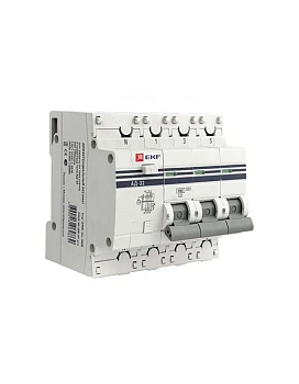 Диф 63А/30мА  АД32   3Р+N  (хар С)  PROxima    EKF