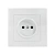 Валенсия розетка 1-местная б/з 10А белая с защ. штор. EKF PROxima