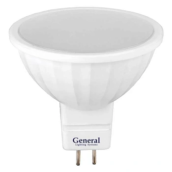 Лампа светодиодная MR16 12W GU5.3  3000K GLDEN GENERAL
