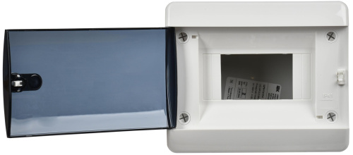 UNION Compact Корпус пласт. ЩРВ-П-6 IP41 черн. пр. дв. IEK