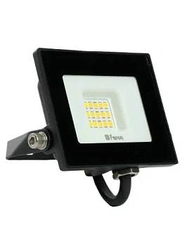 Прожектор светодиодный 2835 SMD 20W 4000K IP65  AC220V/50Hz, черный, LL-919
